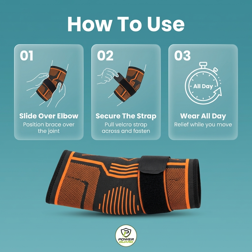 PowerGuard Elbow Brace