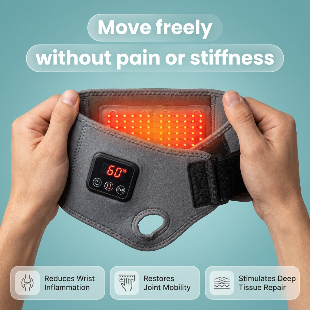 PowerGuard Red-Light Wrist Brace